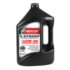 Mercury 4 ütemű külsőmotor-olaj szintetikus keverék 10W30 - 4 ütemű külsőmotor-olaj 1L - Image 1