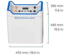 EPROPULSION E163 LiFePo4 akkumulátor 48V, 163 Ah - Image 5