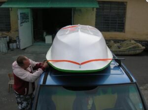 AQUA SYBB HCS-03 horgászcsónak egy paddal - 300x130x55cm - Image 3