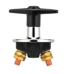 Akkumulátorkapcsoló 300A - krómozott cink