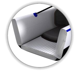 ALLROUNDMARIN FLOW zöld-szürke - 1 személyes kajak 290 cm - Image 5