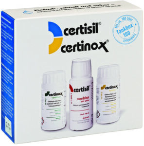 CERTISIL CERTIBOX CB 100 - komplett csomag az ivóvíz higiéniájához
