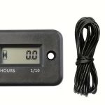 Digitálny LCD otáčkomer a počítadlo motohodín