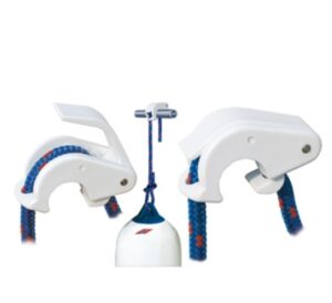 Fender kötéltartó korláthoz Ø 22/25 mm - 2 darabos készlet - Image 1