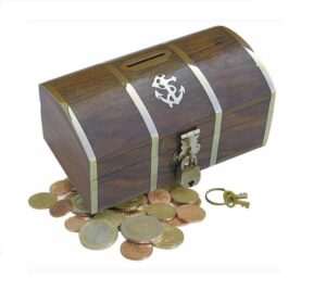 Fából készült kincstár - Image 1