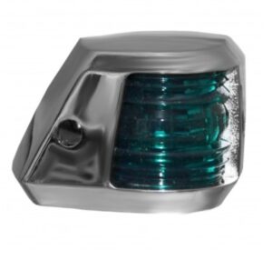 FAROS 7 - Krómozott testű navigációs lámpa - zöld - Image 1