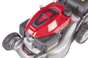 HONDA HRG 416 PK benzinmotoros fűnyíró 41 cm, automata szivatóval, önjárás nélküli + olaj ingyen - Image 3