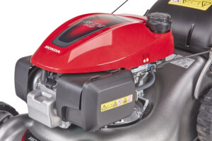 HONDA HRG 416 PK benzinmotoros fűnyíró 41 cm, automata szivatóval, önjárás nélküli + olaj ingyen - Image 4