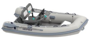HIGHFIELD FCT8 Kormánykonzol két üléssel felfújható csónakokhoz - Image 3