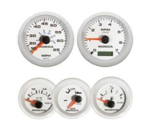 Honda - Műszerfal - fehér számlap - Image 1