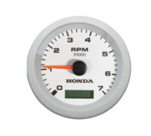 Honda - Sebességmérő üzemóra-számlálóval - fehér számlappal - Image 1