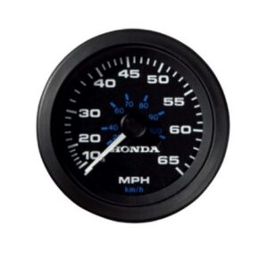 Honda - Sebességmérő 20-100 km/h - fekete számlap - Image 1
