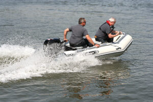 ALLROUNDMARIN DYNAMIC 380 - felfújható csónak szürke színben - Image 4