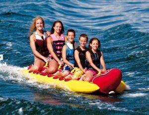 AIRHEAD JUMBO DOG HD-5 felfújható banán - 5 személyes - Image 2