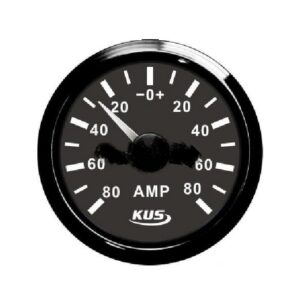 KUS ampermérő 80 amperig - fekete - Image 1