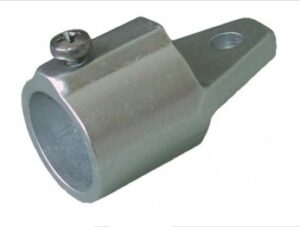 Alumínium végzáró elem szemmel biminihez Ø 20mm - Image 1