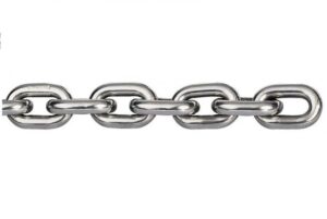 Rozsdamentes acél horgonylánc DIN766/ISO - 8mm - Image 1