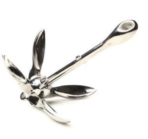 Összecsukható, négykarú rozsdamentes acél horgony 3,2 kg - Image 1