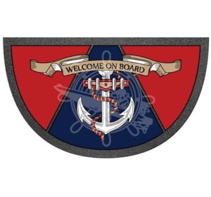 Hajószőnyeg horgony motívummal 400 x 680 mm - Image 1