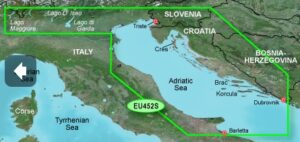 BlueChart G2 - HXEU452S Jadran KICSI - Image 1