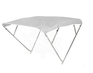 4-ágú fehér DEPTH bimini - rozsdamentes acél, szélesség 240/250 cm - Image 1