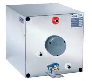 Rozsdamentes acél négyzet alakú melegvíz-bojler QUICK - 25 L - Image 1