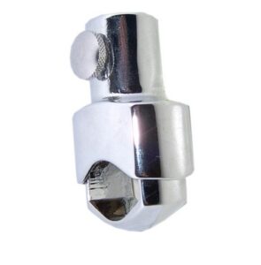 Rozsdamentes acél talp Ø20 zászlótartóhoz korlátra szerelhető