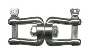 Rozsdamentes acél forgókapocs 6 mm - Image 1