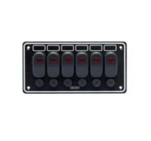 6 kapcsolóval ellátott vezérlőpanel - Image 1