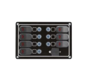 Vezérlőpanel 7 kapcsolóval + 1 x USB - Image 1