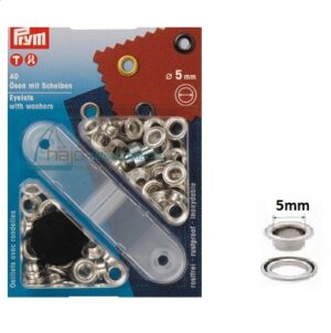 PRYM - 5 mm-es ponyvához való fűzőlyuk - Image 1