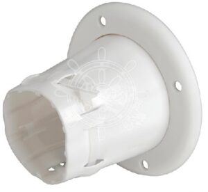 PVC kábelkivezető nyílás - fehér - Image 1