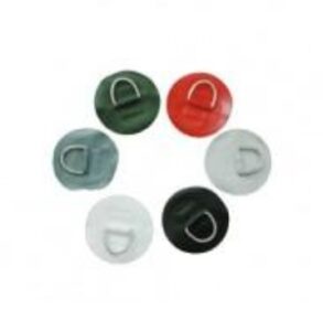 Öntapadós alap gyűrűvel felfújható csónakhoz - fekete