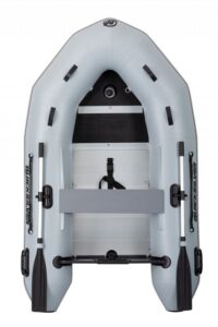 QUICKSILVER 250 SPORT felfújható csónak alumínium padlóval, szürke színben