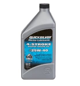 QUICKSILVER SAE 25W-40 motorolaj 4 ütemű soros motorokhoz 1L