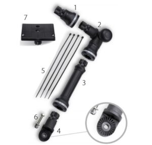 RAILBLAZA Halradar és jeladó tartó készlet - Image 1