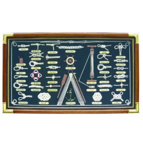 SEA-CLUB festmény - Tengerészeti csomók 73 x 43 cm