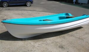 AQUA SYBB üvegszálas csónak SWB-04 dupla fenékkel - 360x170x75cm - Image 4