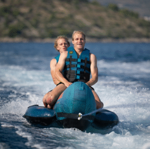 JOBE CHASER VONTATHATÓ 2P felfújható banáncsónak - kék - Image 9