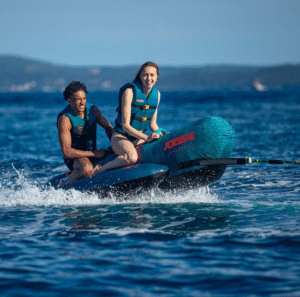 JOBE CHASER VONTATHATÓ 2P felfújható banáncsónak - kék - Image 2