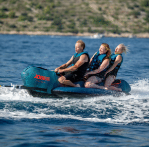 JOBE CHASER VONTATHATÓ 3P felfújható banáncsónak - kék - Image 8