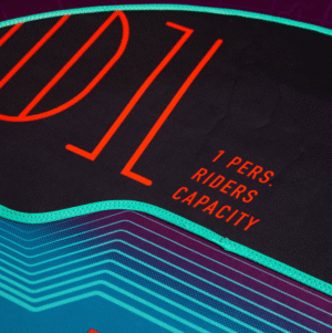 Jobe Droplet Towable 1P színes felfújható vízi fánk (funtube) - Ø 134 cm - Image 5