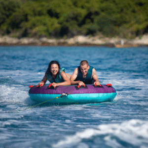 Jobe Droplet Towable Package 2P színes felfújható vízi fánk (funtube) - Ø 170 cm - Image 7