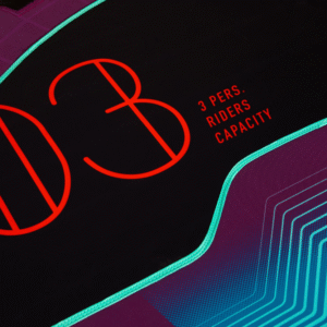 Jobe Droplet Towable 3P felfújható vízi fánk (funtube) - Ø 184 cm - Image 6