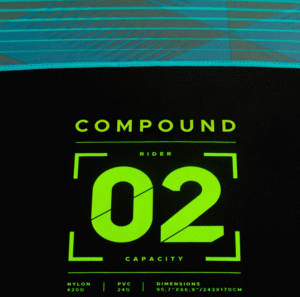 Jobe Compound Towable 2P színes felfújható vízi vontatójáték - funtube - Image 6