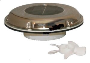 Napelemes ventilátor újratölthető akkumulátorral - Image 1