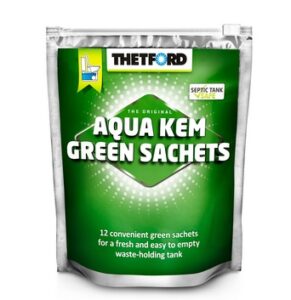 THETFORD AQUA KEM ZÖLD TASAKOK szennyvíztartályhoz - 510 g