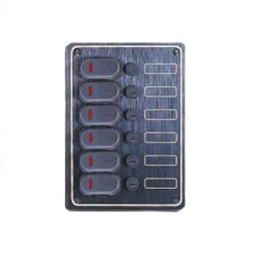 Vízálló vezérlőpanel 6 kapcsolóval