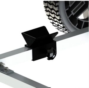 Összecsukható motorkerékpár-szállító állvány behajtható kerekekkel - Image 3