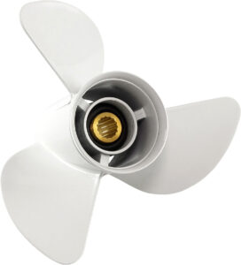 Yamaha alumínium hajócsavar, 3 x 13-1/2 x 15